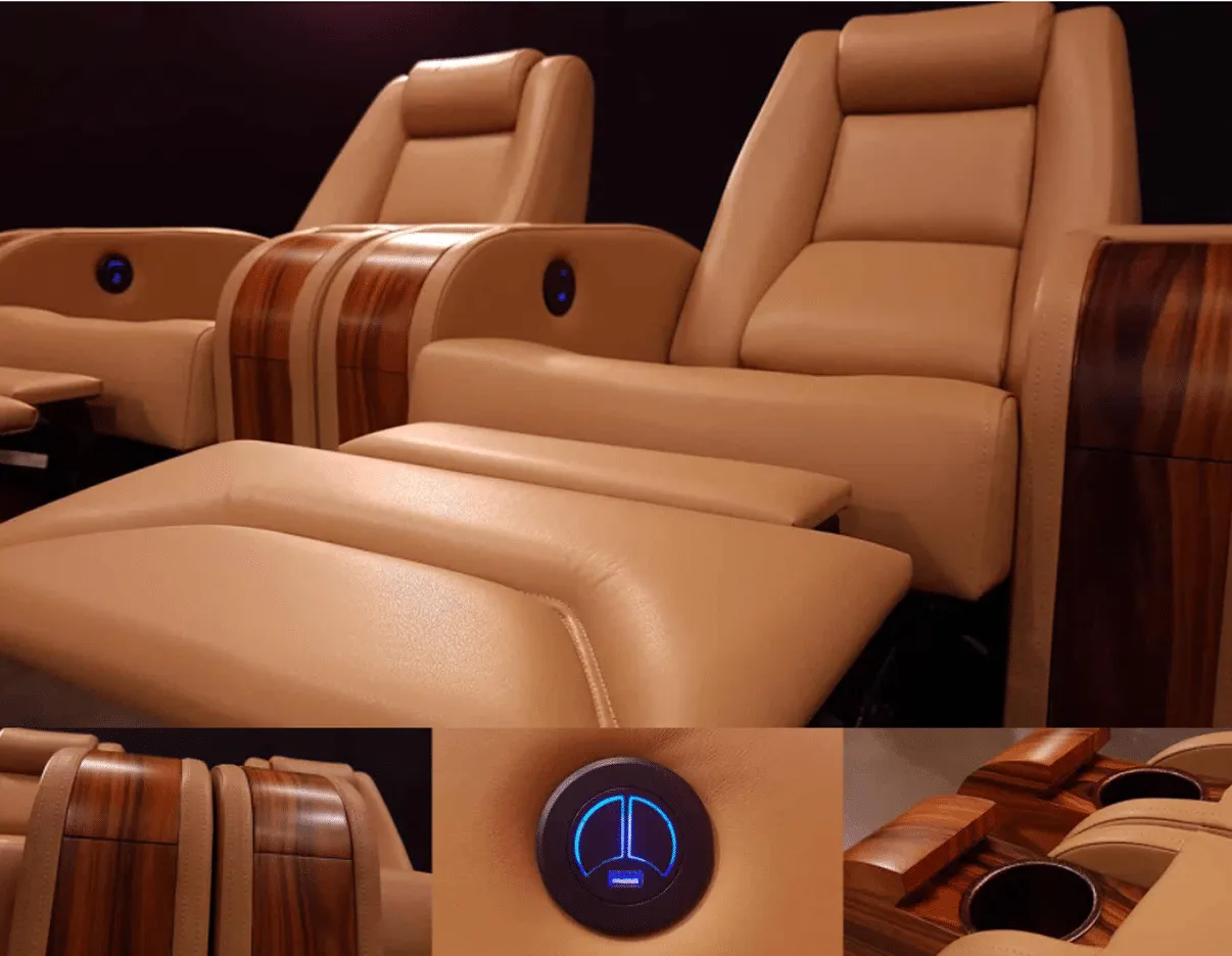 Custom Home Theater Seating by Elite